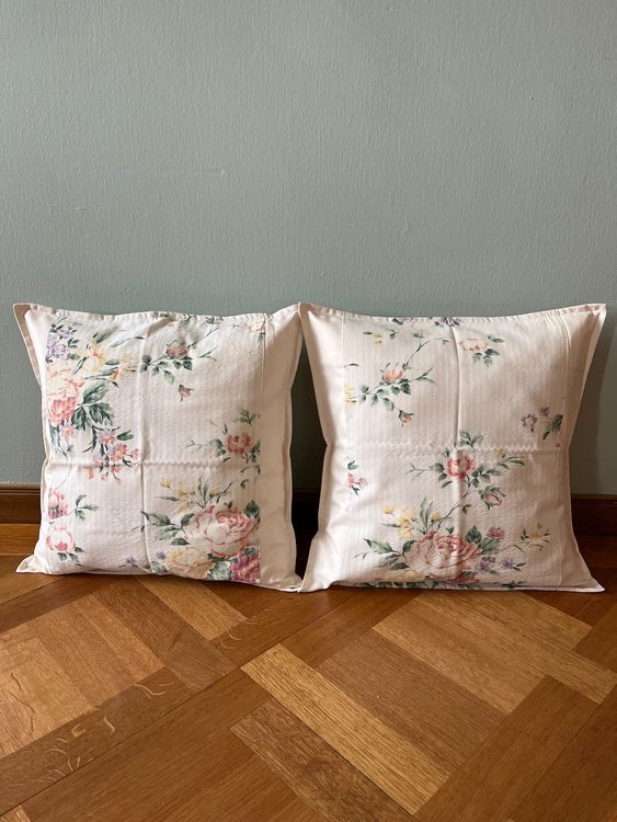 Stylische Hockerbezüge Mit Blumenmuster - Rutschfester Sitzkomfort