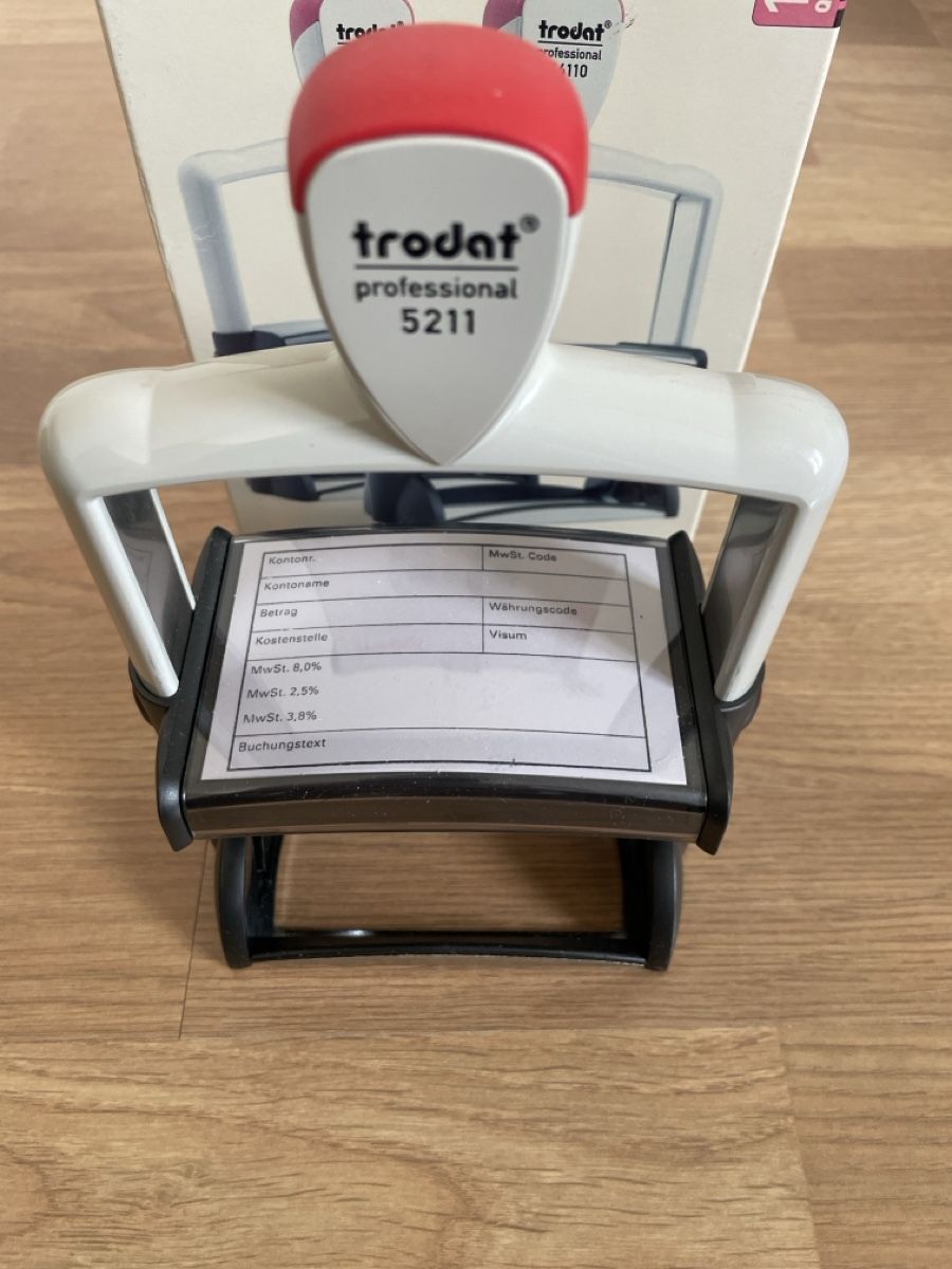 Timbri: Stempel Trodat 5211 – Usato da Zürich venduto da Tina_aa