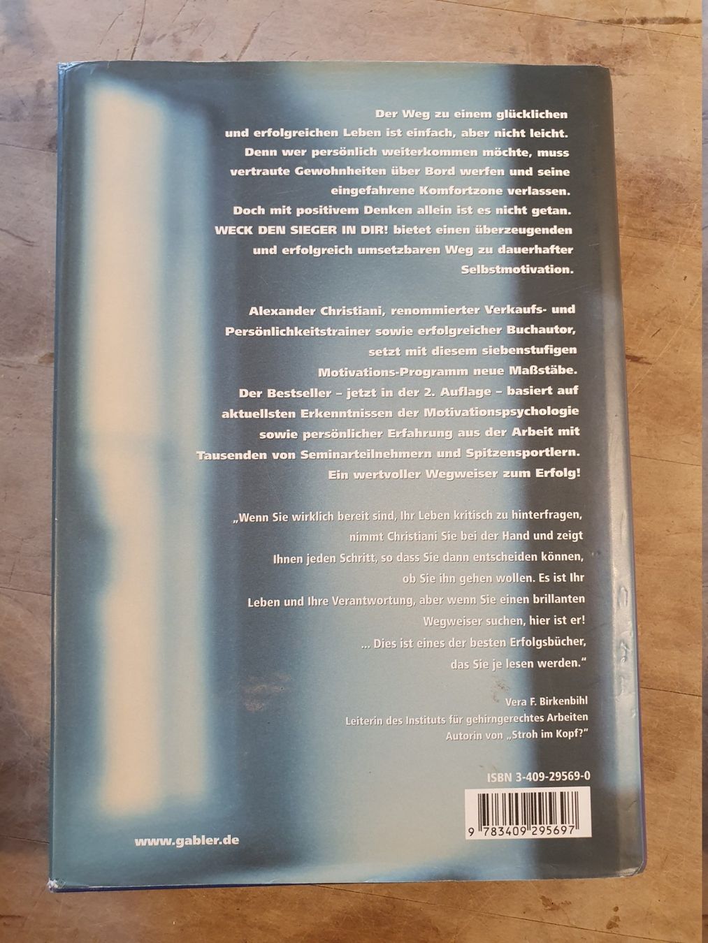 Bücher: Weck den Sieger in dir! Alexander Christiani Gabler – Gebraucht aus Zürich von loosebone 3