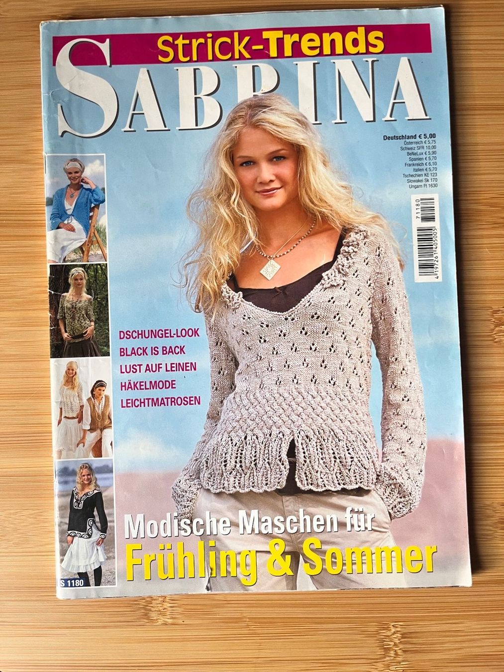 Riviste & Magazine: 1 Heft Sabrina Strick- Trends – Usato da Büsserach venduto da bor_s88m