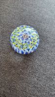 Millefiori Glas Briefbeschwerer / Paperweight 