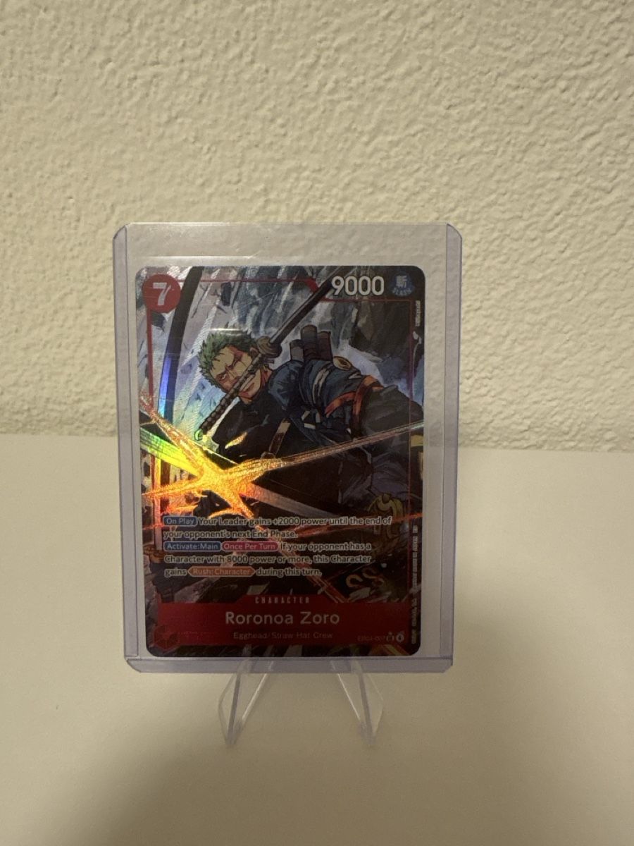 Bandai Carte collezionabili: One Piece Card Game Zoro EB04-007 – Nuovo (secondo la descrizione) da Wetzikon ZH venduto da regula.mrk