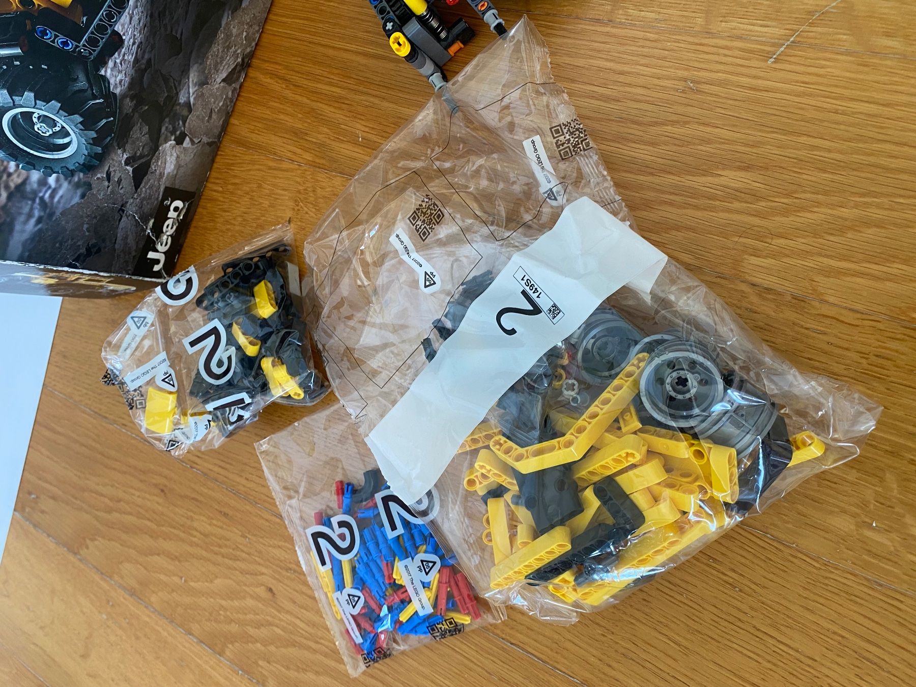 Lego Kit di costruzioni: LEGO TECHNIC JEEP WRANGLER AB 1 FRANKEN – Nuovo (secondo la descrizione) da Zürich venduto da Fashionparade 1