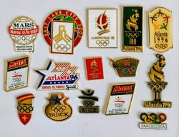 14 Olympia Pins