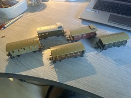 5 wagons Märklin parfait état 