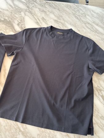 3x Loro Piana blue L t-shirts