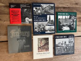 6  Bücher Stadt Freiburg (KoA)