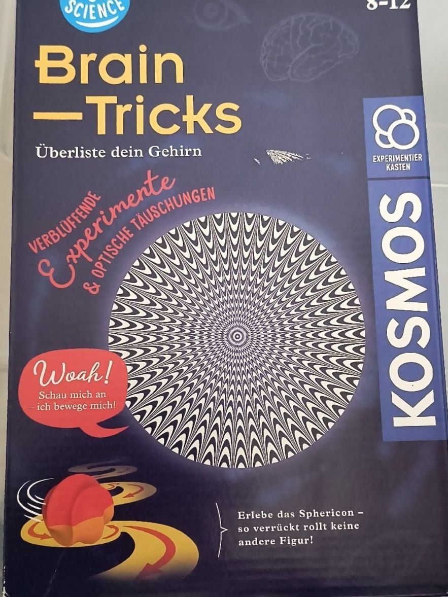 Kosmos Spielzeuge: Brain Tricks Experimentierkasten ab 8 Jahren! – Gebraucht aus Schöfflisdorf von kkb_7j7y