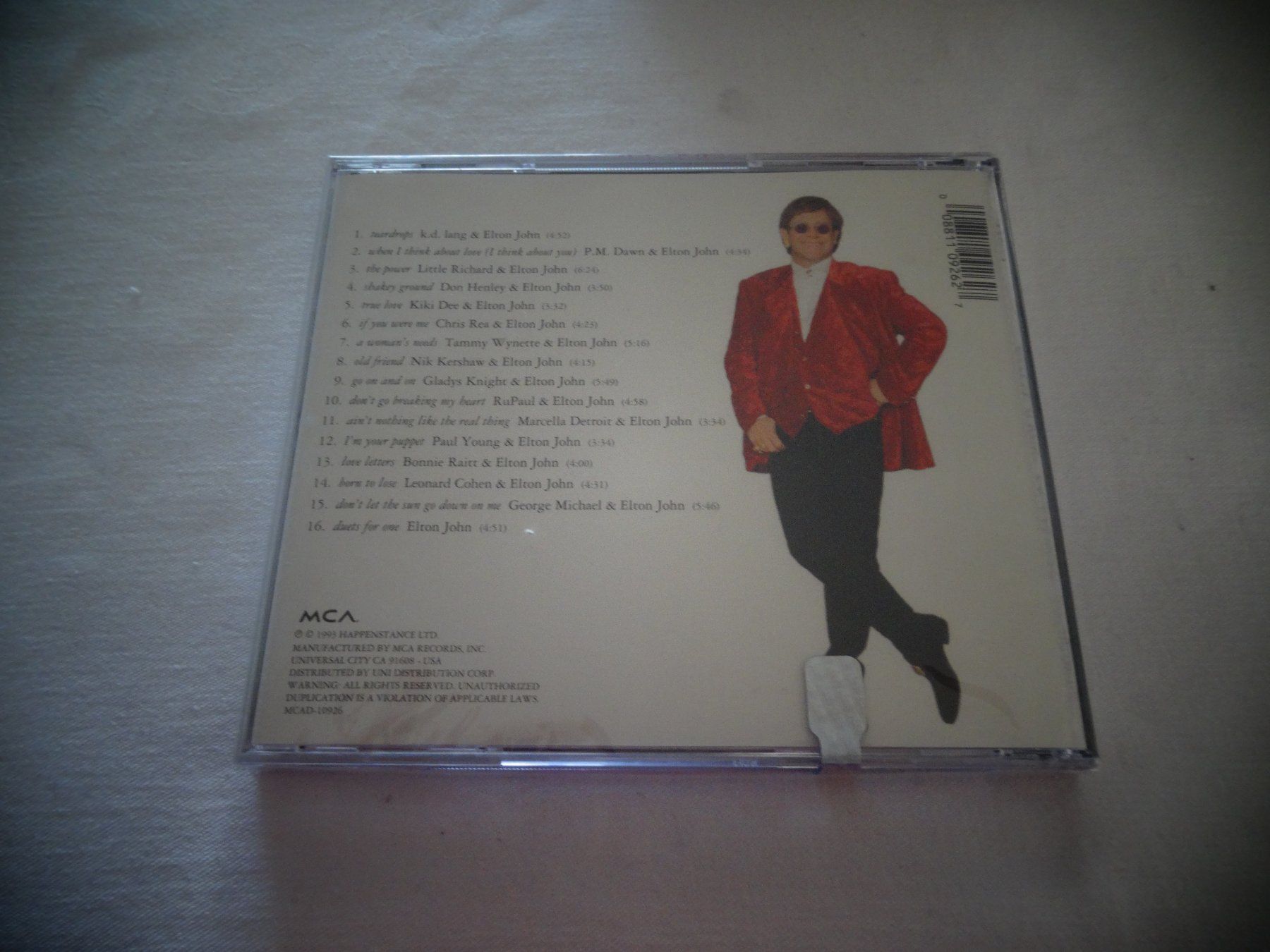 CDs: CD Elton John Duets – Neuf avec emballage d'origine à Neerach par jenny062 1