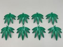 8x Lego Palmblätter Neu