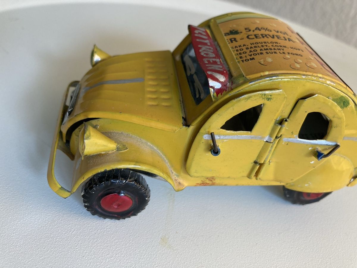 Citroën Modellini d'auto: Citroën 2CV aus alter Bierdose  – Nuovo (secondo la descrizione) da Basel venduto da AufeinenBlick 3