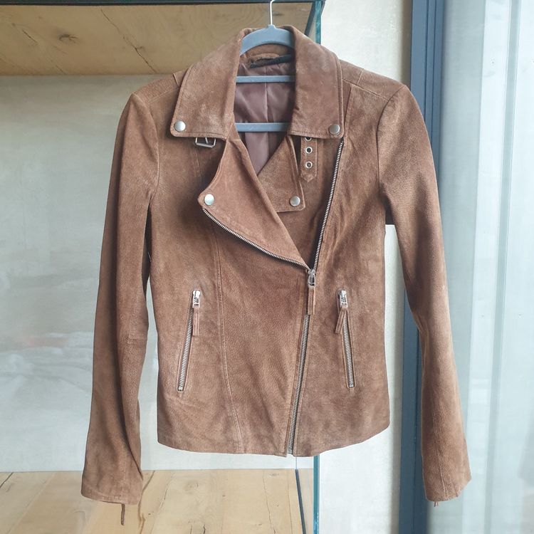 🐸 LEDERJACKE by HEIDI KLUM 36 BIKERJACKE KURZJACKE JACKE