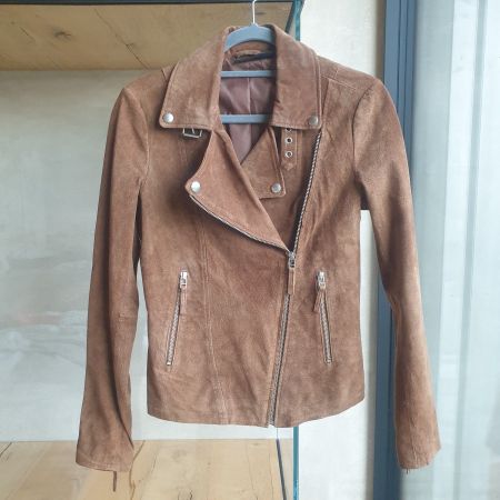 🐸 LEDERJACKE by HEIDI KLUM 36 BIKERJACKE KURZJACKE JACKE