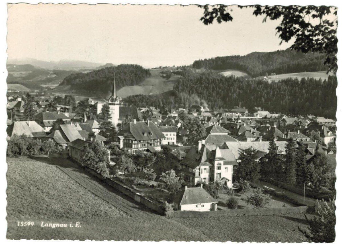 Cartoline postali: AK Langnau im Emmental – Usato da Zürich venduto da tol_b7c7
