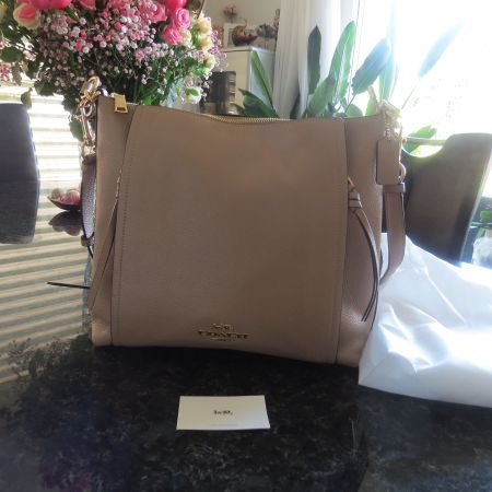 Coach bag beige
