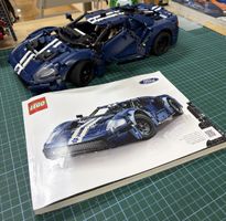 Voiture Lego Technic Ford GT bleu etat occasion