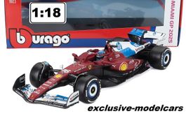 FERRARI SF-25 #16 GP Miami 2025 (Ch.Leclerc) 1:18 v. Bburago