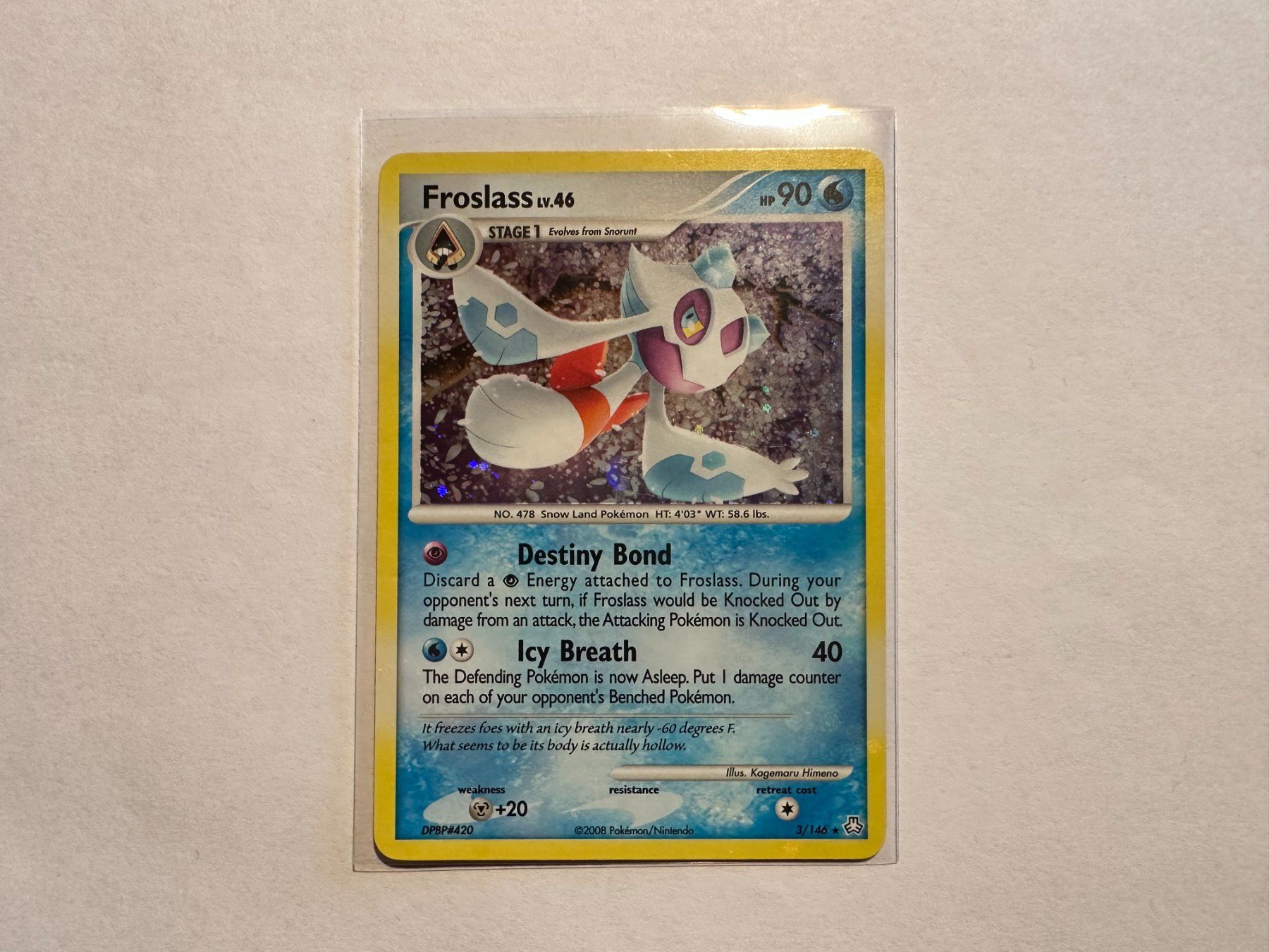Pokémon Carte collezionabili: Froslass holo D&P Legends Awakened EN – Usato da Hagendorn venduto da Pokecollectorch