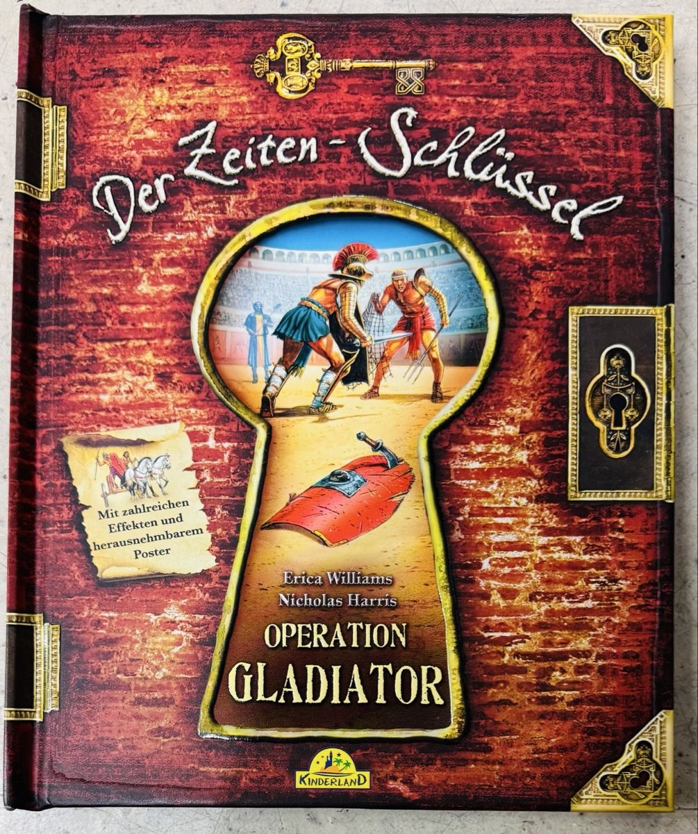 Libri: Der Zeiten-Schlüssel: Operation Gladiator - Kinderbuch – Nuovo (secondo la descrizione) da Mülligen venduto da Romangull