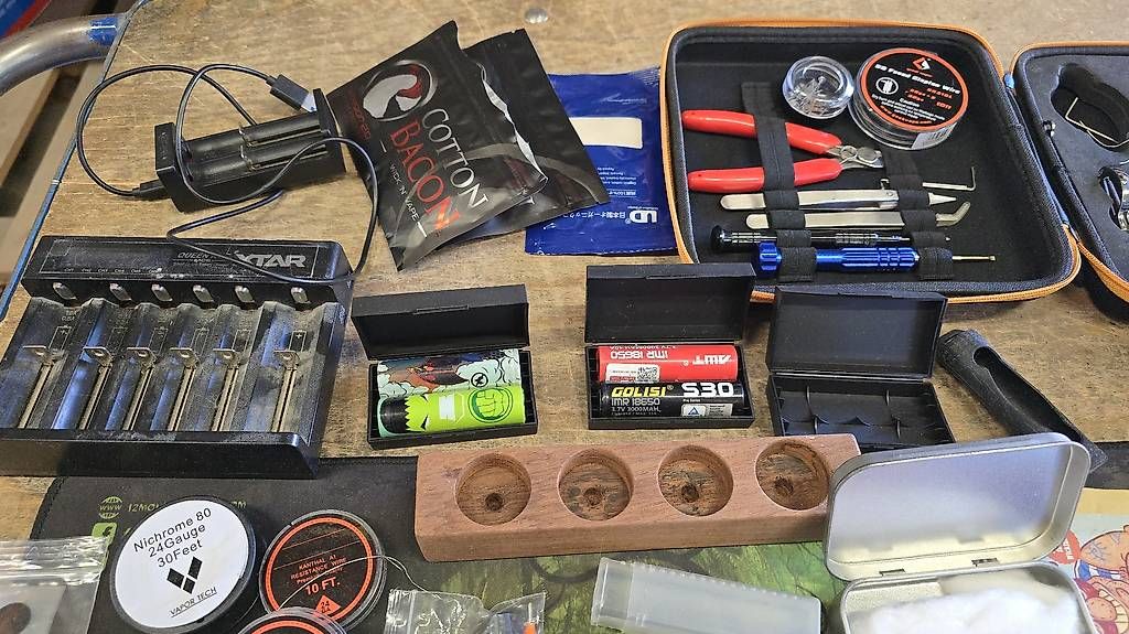 Sonstige Tabakwaren: Vape set selbstwickler verdampfer E-zigarette – Gebraucht aus Oetwil am See von marcw03 2