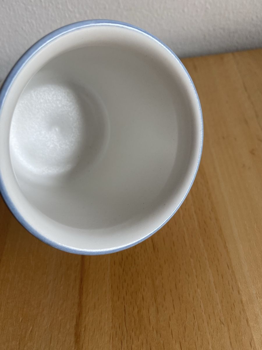 Rössler Tassen: Rössler Mug / Tasse weiss hellblau – Gebraucht aus Schwarzenburg von Michellu 5