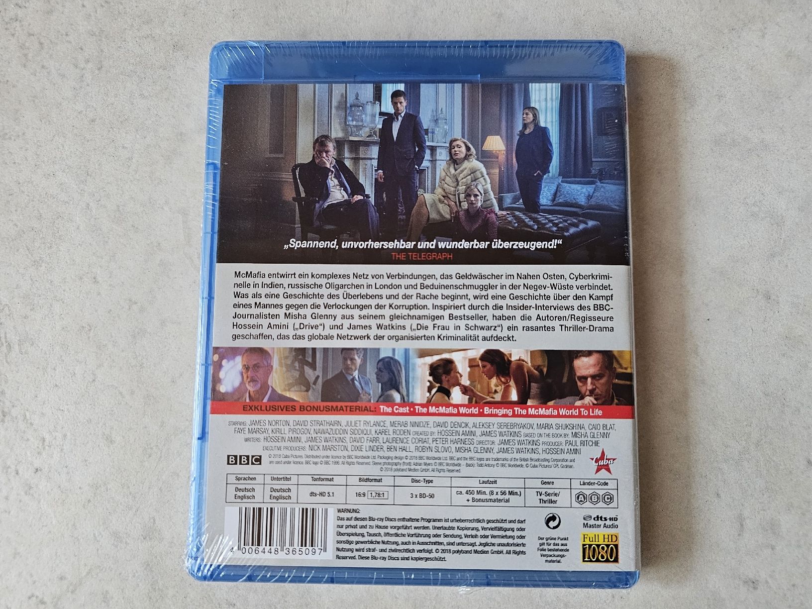 Tutti i DVDs: McMafia  -  Staffel 1  /  Bluray Fabrikneu – Nuovo e nell'imballaggio originale da Schneisingen venduto da backstore24 1
