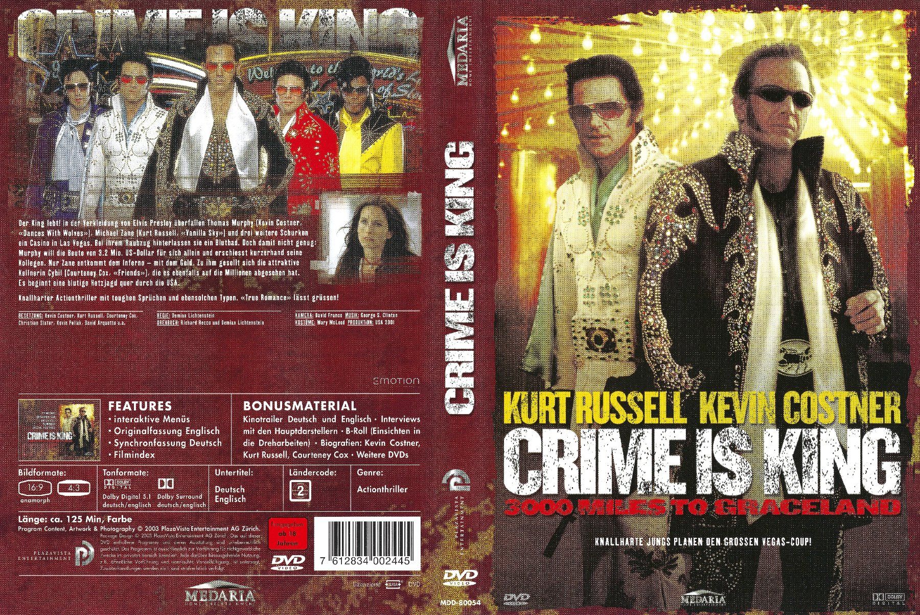 Tutti i DVDs: Crime is King – Usato da Zürich venduto da Cineasten