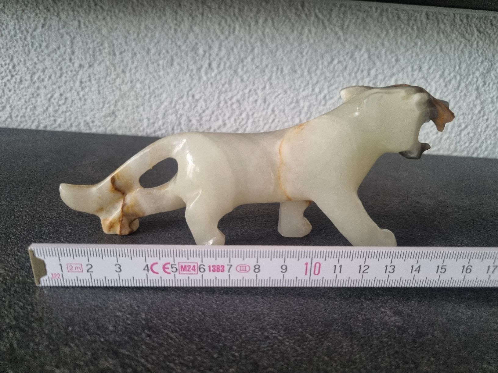 Statuette: Onyx-Panther, Maison Jansen, ca 1930 – Usato da Heimberg venduto da Blitzli3 2