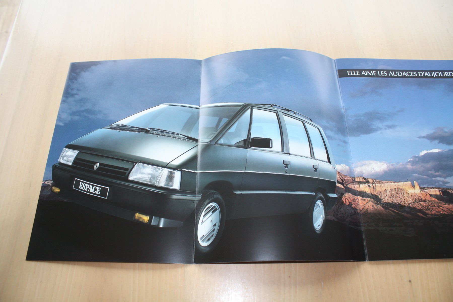 Renault Dokumente: Renault Espace Hochglanz Prospekt mit Quadra 6/1990 FR – Gebraucht aus Wikon von erwin400 2