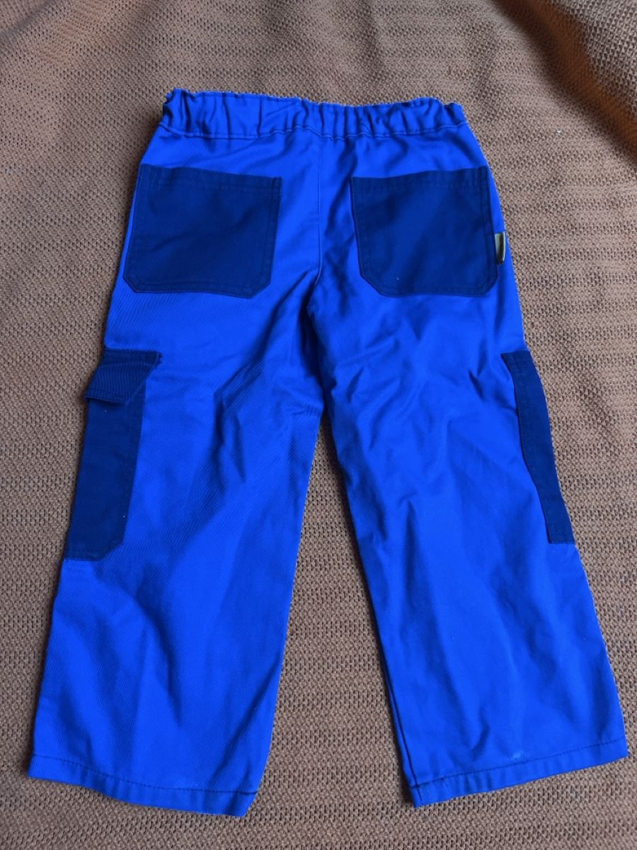 Hosen: Marsum Blaue Kinder Arbeits- Cargohose Gr. 104 – Gebraucht aus Kaisten von saleforfun 5