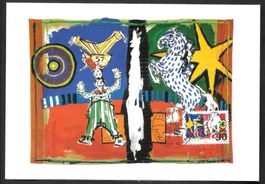Maximumkarte 835 Zirkus gest. Bern Bethlehem 18.-24.12.1992