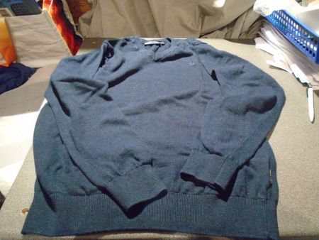 Pullover Grösse M, Otto Kern, dunkelblau/V-Ausschnitt
