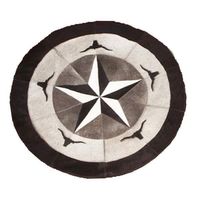 Tapis en peau de vache Patchwork