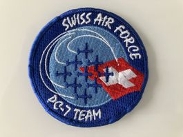 Batch Aufnäher, Swiss Air Force PC-7 Team