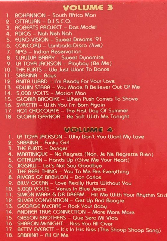 CD: Disco - 72 Dance Hits (4 CDs) – Usato da Grüningen venduto da azulverde 3