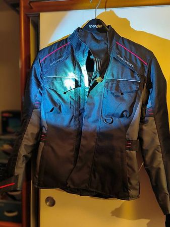 selten getragen Wintermotorradjacke