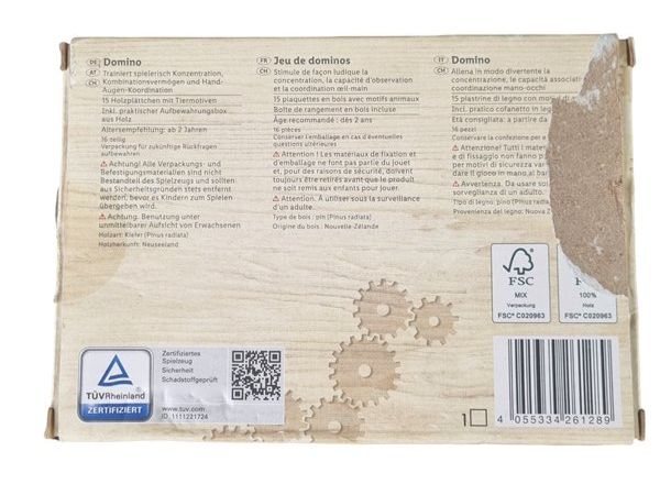 Jeux: PLAYTIVE Holz Domino – D'occasion à Wangen b. Olten par Restwert_Wangen 1