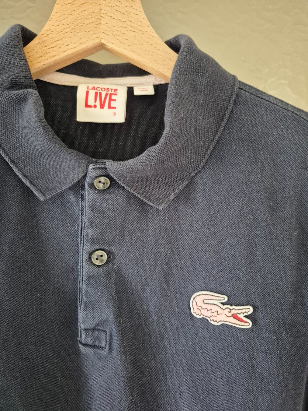 Lacoste Magliette Polo: Polo shirt navy blue Lacoste Live M – Usato da Lausanne venduto da claire1401 1