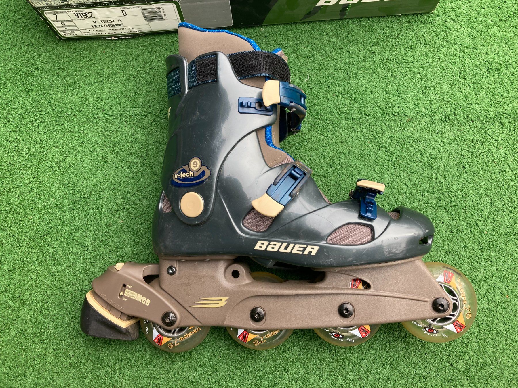 Bauer Pattini in linea & Pattini a rotelle: Bauer V-Tech 9  Gr. 40  Inline Skates – Usato da Gerlafingen venduto da Skidmore 2