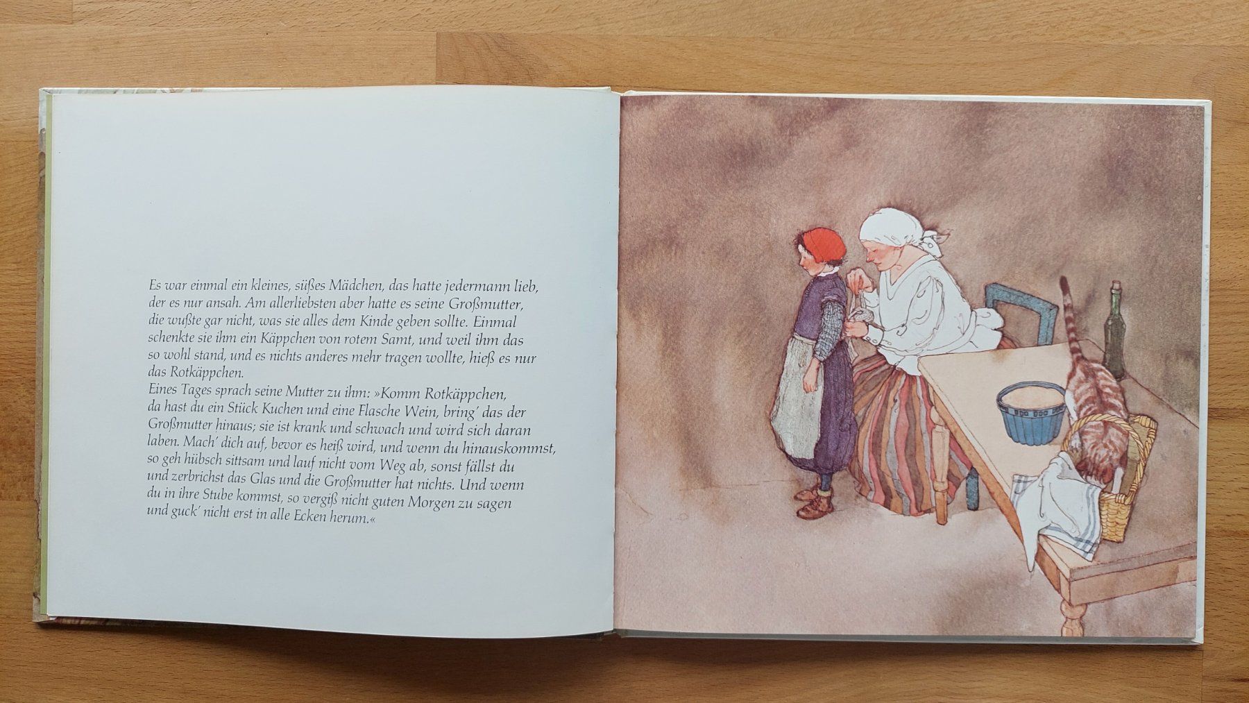 Libri: Brüder Grimm Rotkäppchen - Lisbeth Zwerger – Usato da Obfelden venduto da Foto_Bild_Kunst_Buch 2