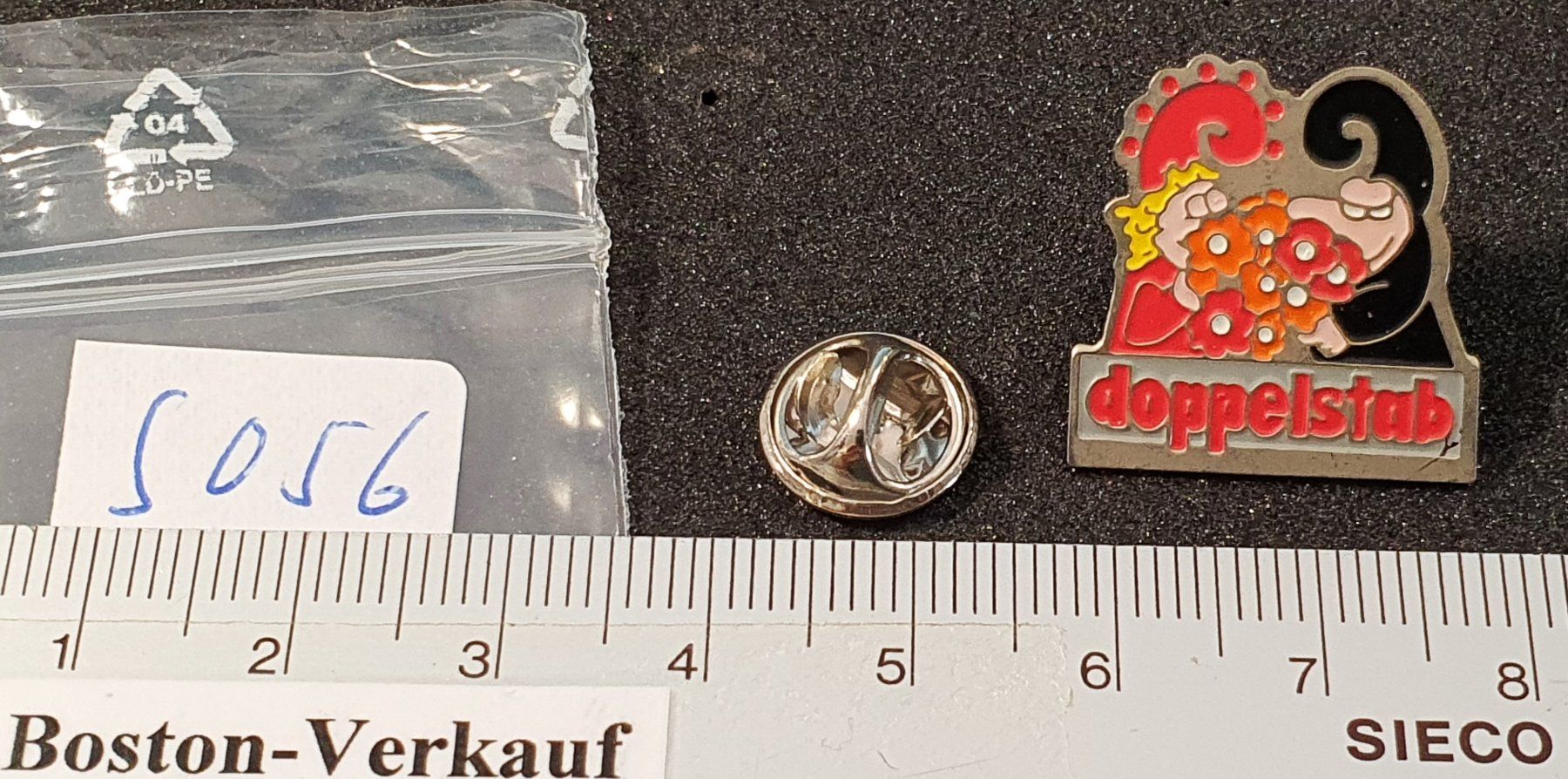 Plaquettes & Badges: S056 - Pin Basler doppelstab – D'occasion à Reinach BL par Boston-Verkauf 1