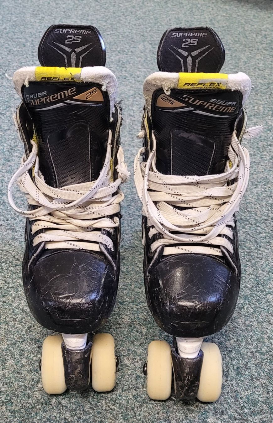 Bauer Pattini da ghiaccio: Hockey Skates Bauer, Gr. 37.5 – Usato da Frasnacht venduto da Snowbird1 2