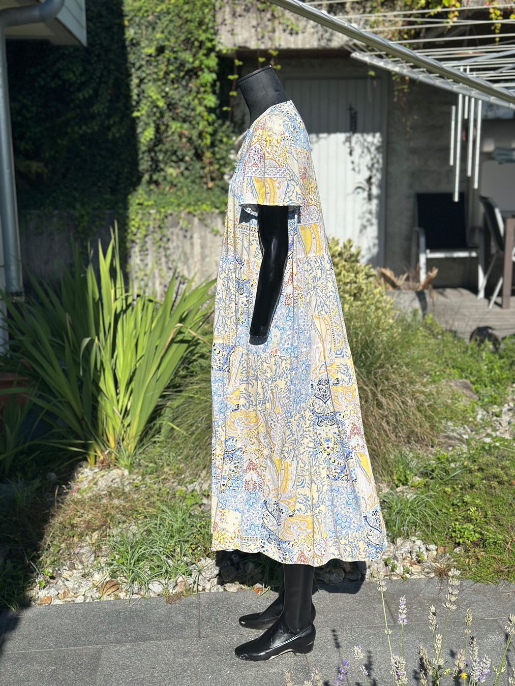 Zara Vestiti: ZARA Kleid, Gr. M, Boho-Print, fliessend, bunt, – Usato da Zufikon venduto da Modestil365 3