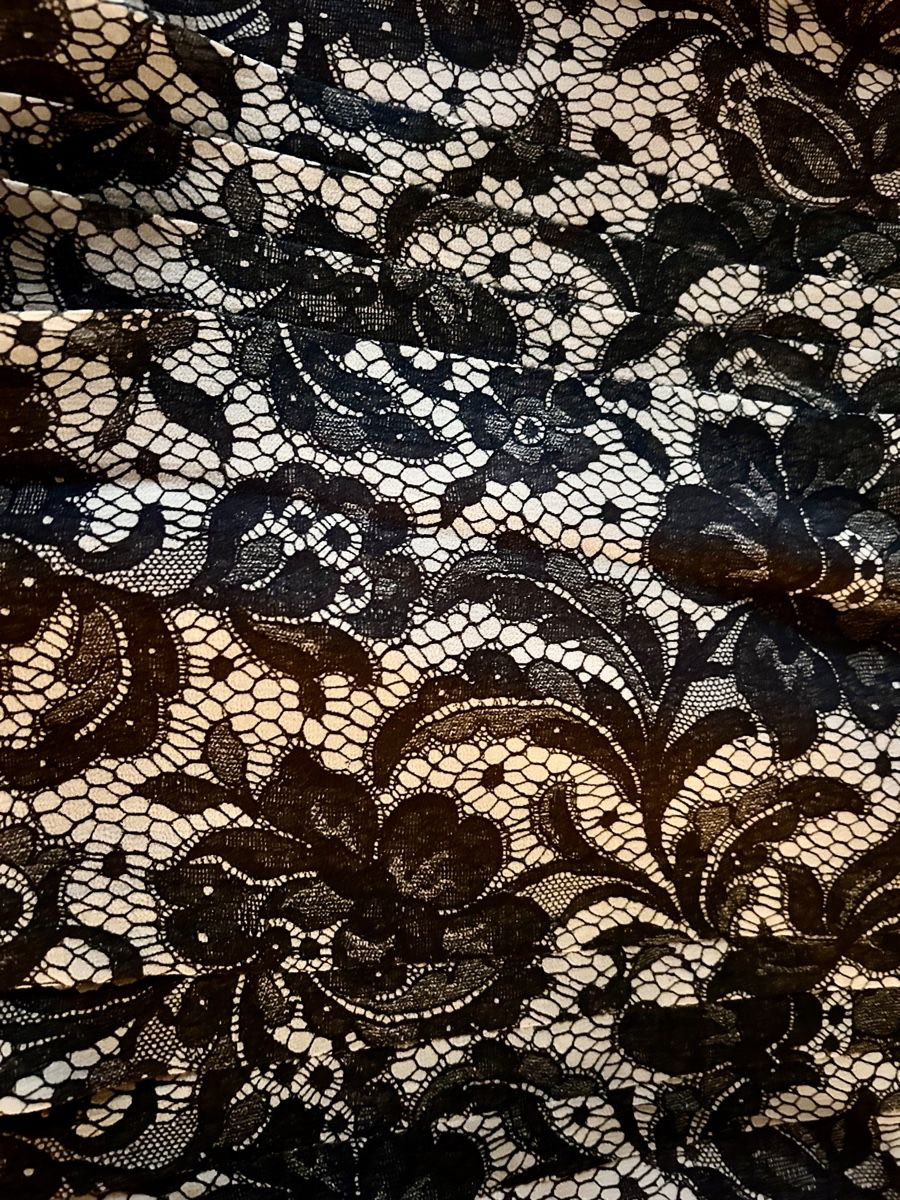 Gonne: Rock mit Spitze floral Braun Gr.S Seide – Nuovo (secondo la descrizione) da Egliswil venduto da anbe8 3