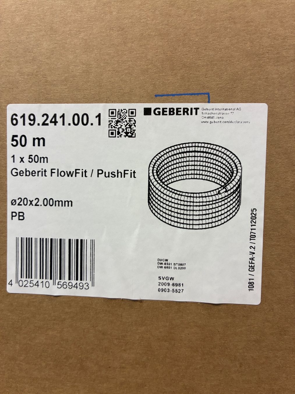 Tubi & Tubi flessibili: Geberit FlowFit/PushFit – Nuovo e nell'imballaggio originale da Zuzwil SG venduto da plyfil 1
