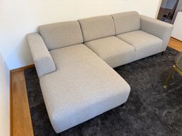 Micasa BROSCH Ecksofa Sand – neuwertig / praktisch unbenutzt