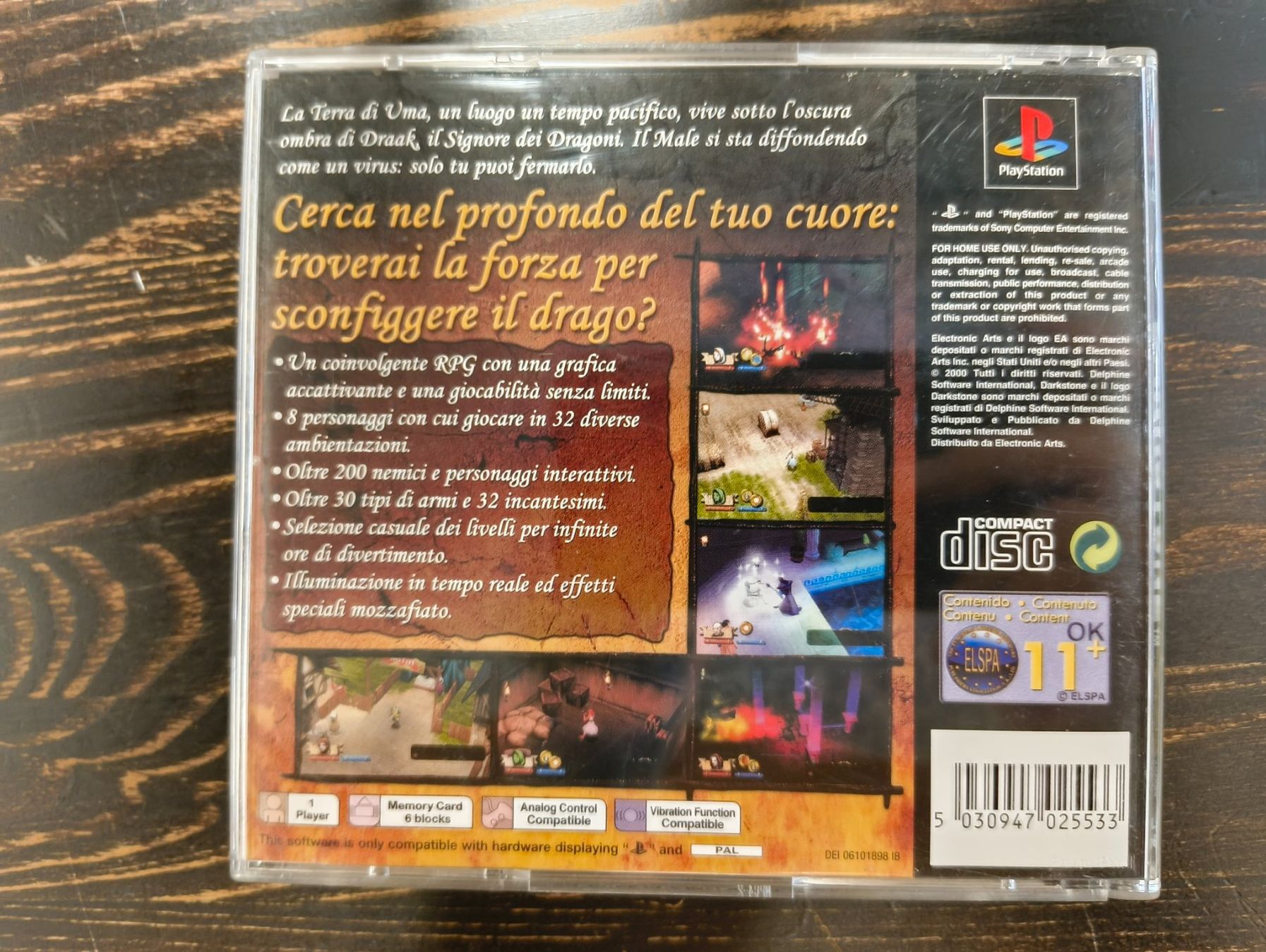 Sony Giochi: Dark Stone Evil Reign Sony Playstation – Usato da Giubiasco venduto da Ticinerd 1