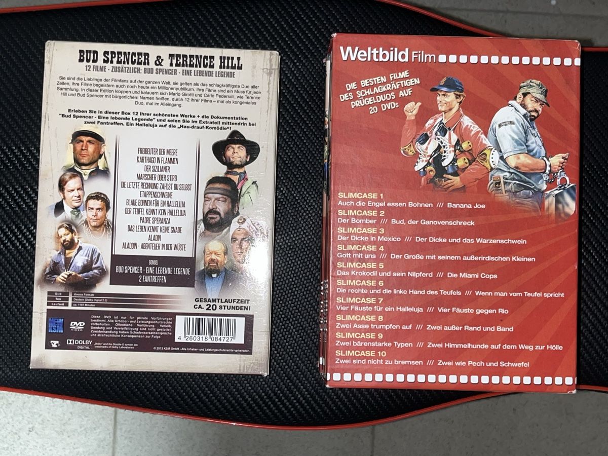 Alle DVDs: DVD Bud Spencer Sammlung  – Neu (gemäss Beschreibung) aus Frauenkappelen von jensitiger77 2