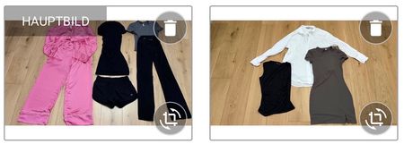 H&M / DIVIDED Damen 6x Gr. XS + 3x Gr. S Teile Kleiderpaket