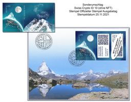 Swiss Crypto ID 10 (ohne NFT) FDC off. Stempel Ausgabetag